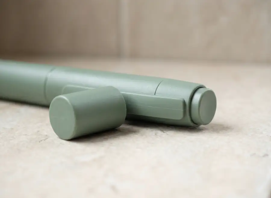 A weekly GLP-1 shot pen used within a weight management program